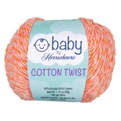 Baby By Herrschners Cotton Twist-Bag Of 10 Yarn Pack