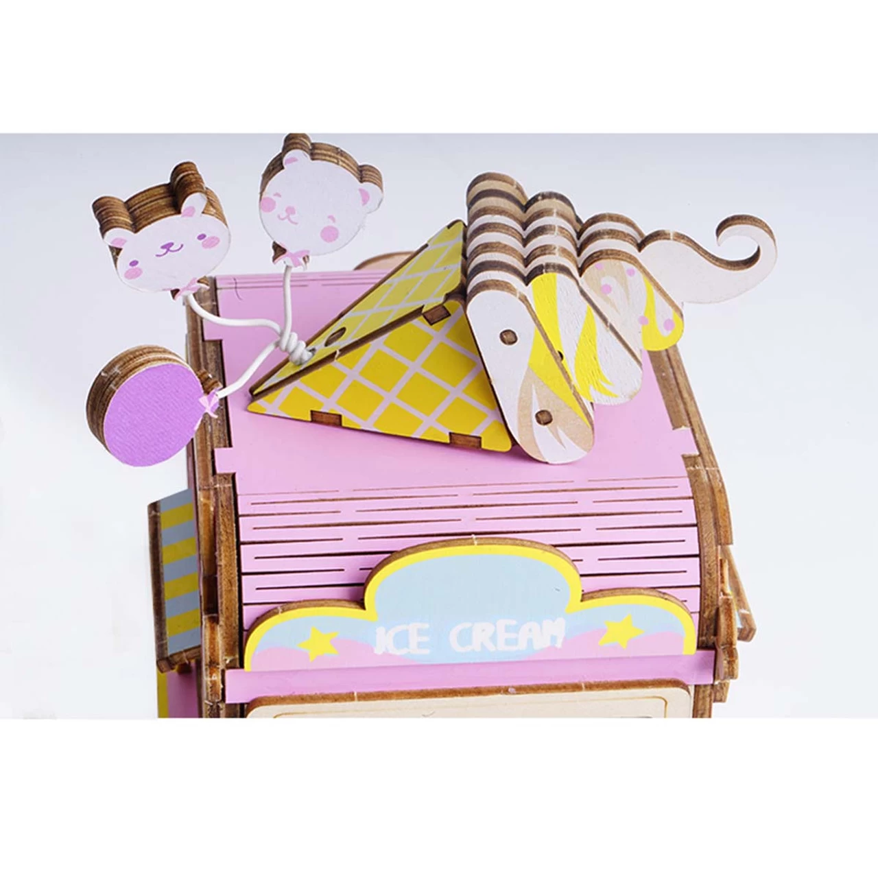 Robotime Moving Flavor Model - Wood - Image 3