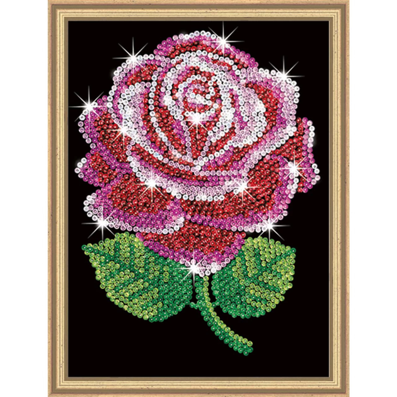 KSG Crafts Red Rose Sequin Kit