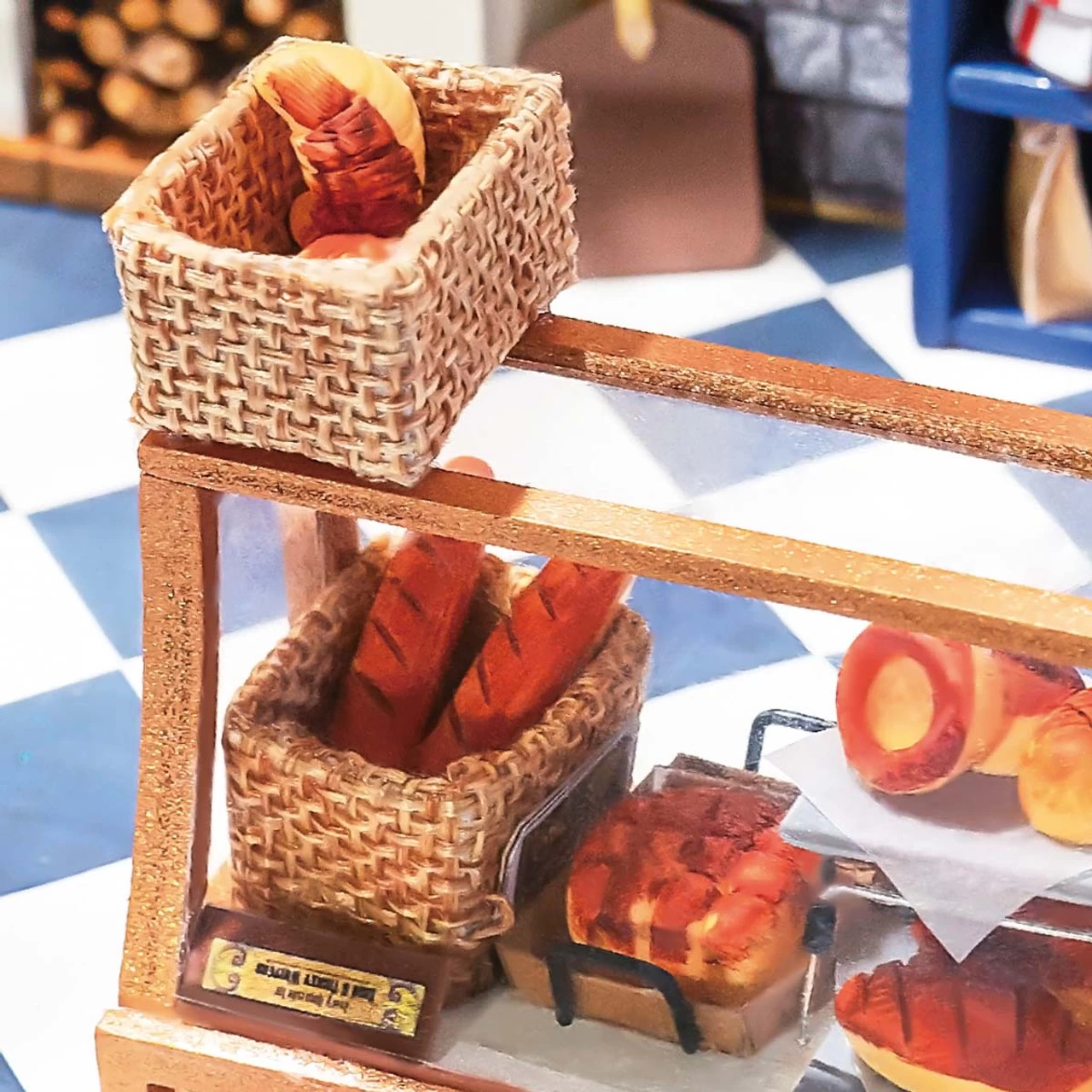 Robotime Nancy's Bake Shop Model - Paper - Image 3