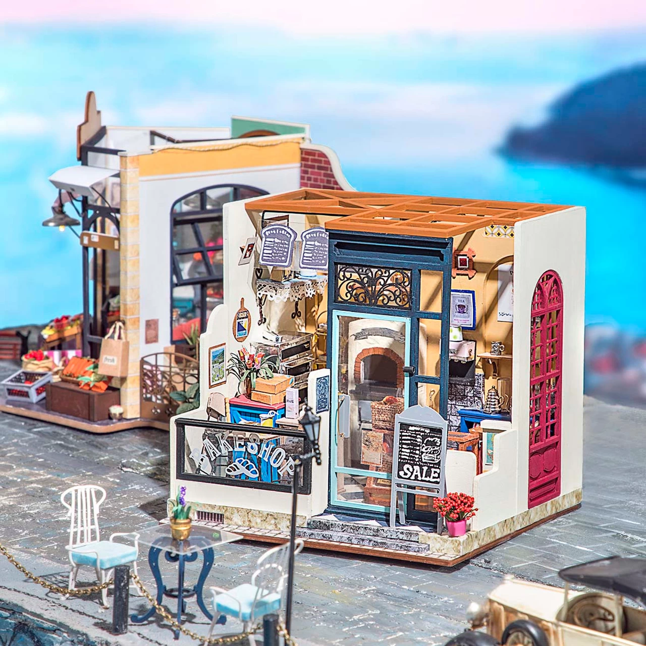 Robotime Nancy's Bake Shop Model - Paper - Image 5