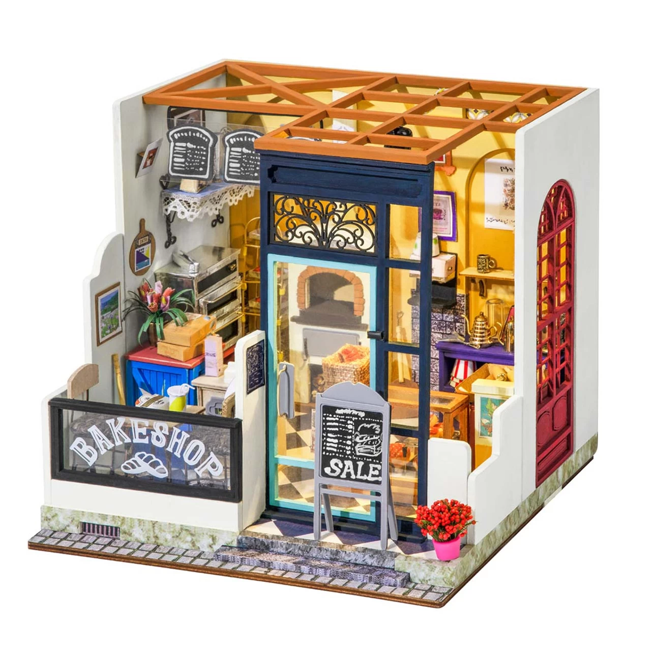 Robotime Nancy's Bake Shop Model - Paper