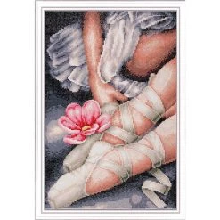Lanarte My Little Ballerina Shoes Diamond Painting