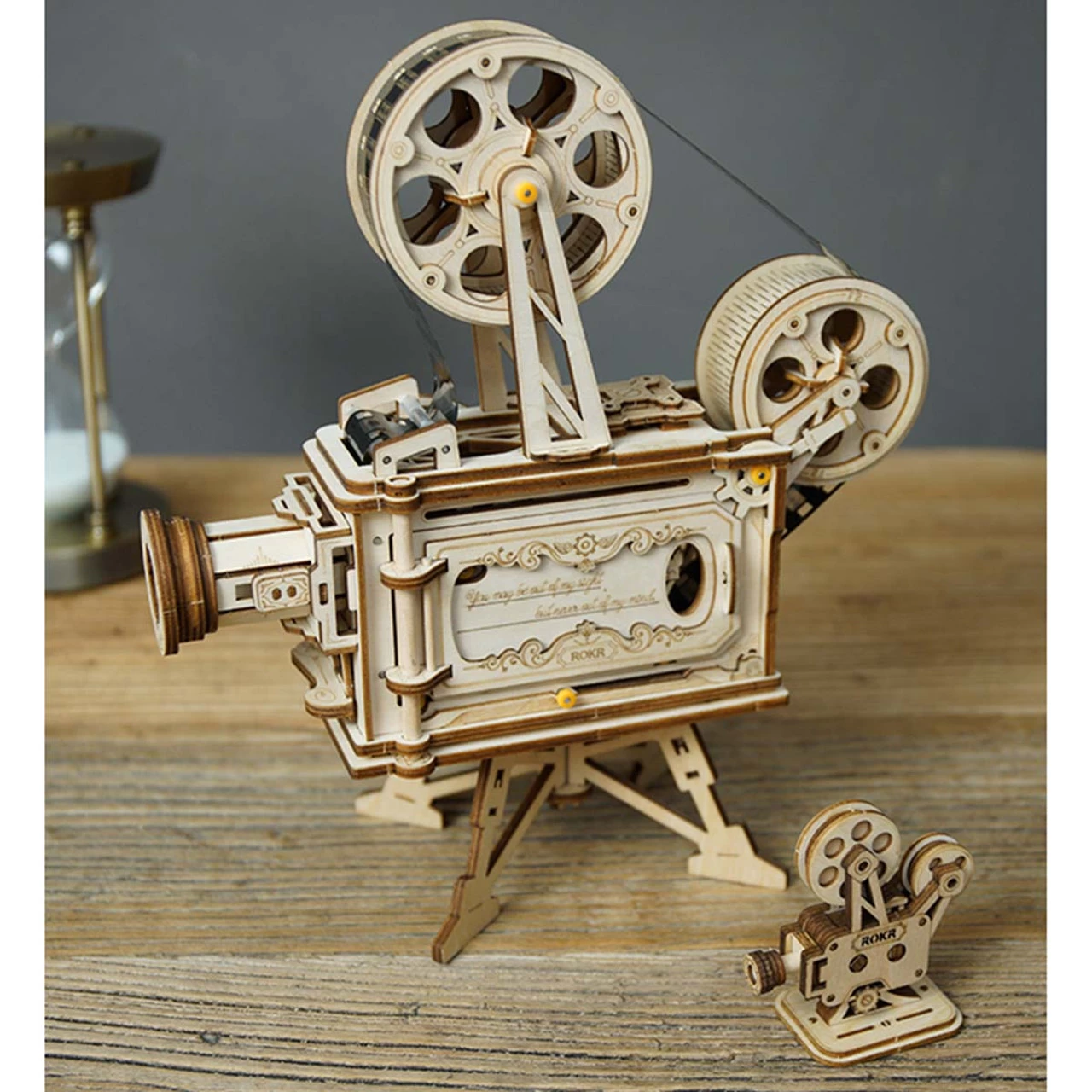 Robotime Vitascope Model - Wood - Image 2