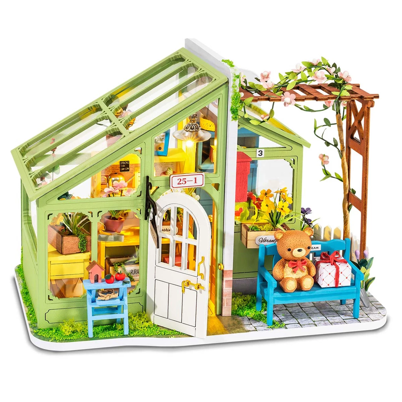 Robotime Spring Encounter Flowers Model - Wood