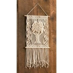 Herrschners Into The Woods Wall Hanging Macrame