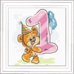 Luca-S The Number 1 Counted Cross-Stitch Kit