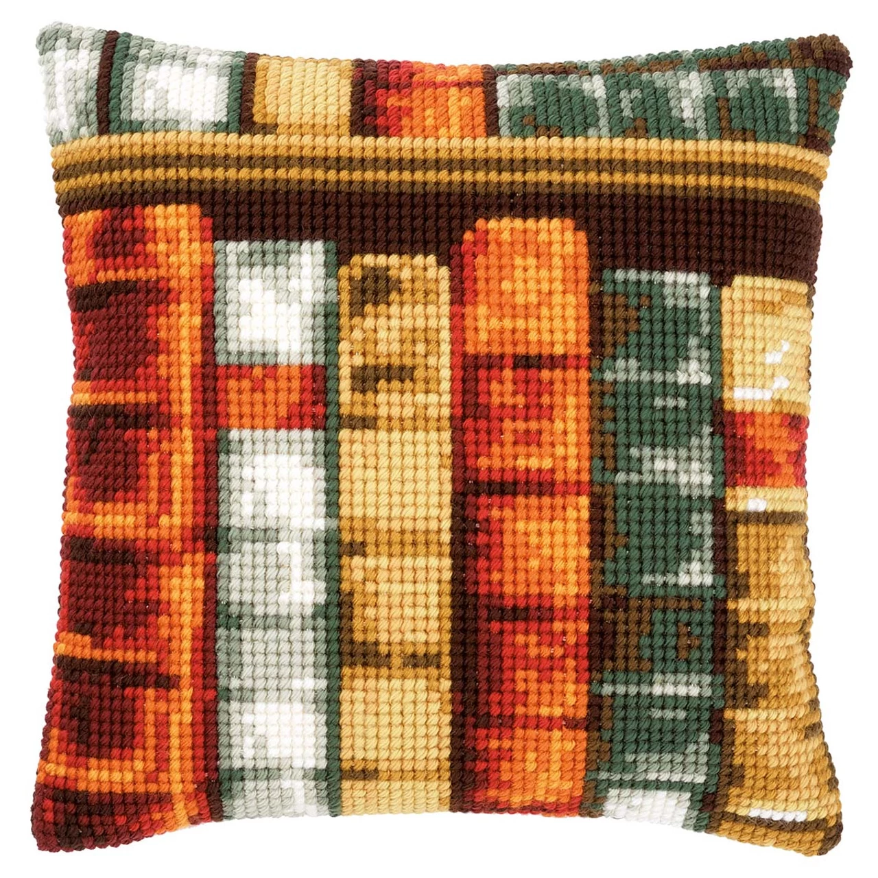 Vervaco Cross Stitch Cushion Books Needlepoint Kit