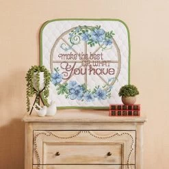 Herrschners Making The Best Pre-Quilted Wall Hanging Stamped Cross-Stitch Kit