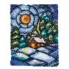 Sundance Winter Stained Glass Latch Hook Kit