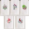 Herrschners Flowers & Gardens Terry Towels Set Stamped