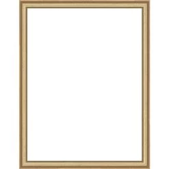 Herrschners Gold Frame-8 X 10"(20.5 X 25.5cm) Sectional Frame