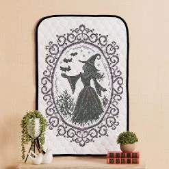 Herrschners Gothic Mirror Wall Hanging Stamped Cross-Stitch Kit