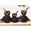 Herrschners Witchy Cat Trio Crochet Kit