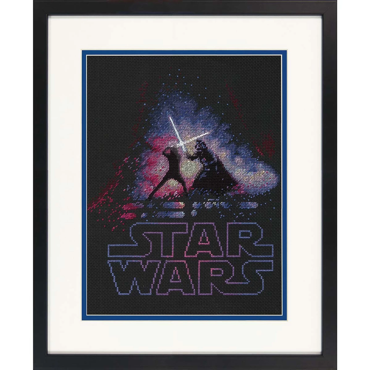 Dimensions Luke And Darth Vader Counted Cross-Stitch