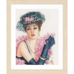 Lanarte Elegant Lady Counted Cross-Stitch Kit