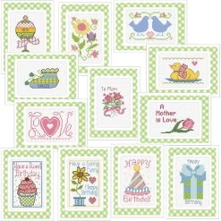 Herrschners The VP Collection Greeting Cards Counted Cross-Stitch Kit
