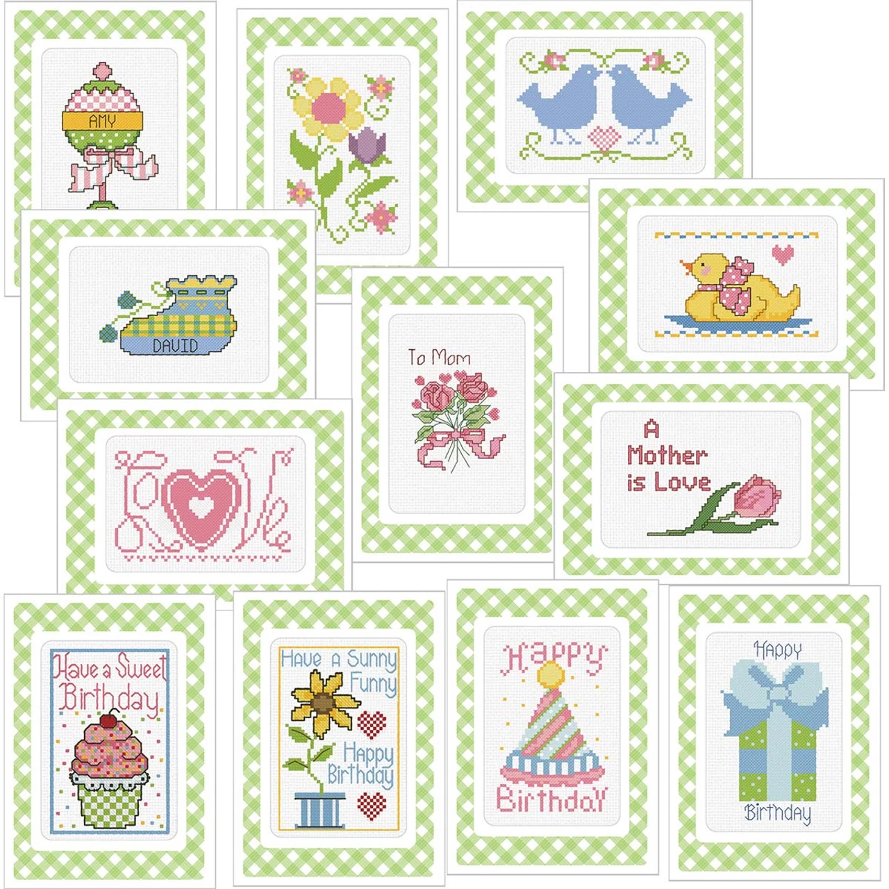 Herrschners The VP Collection Greeting Cards Counted Cross-Stitch Kit