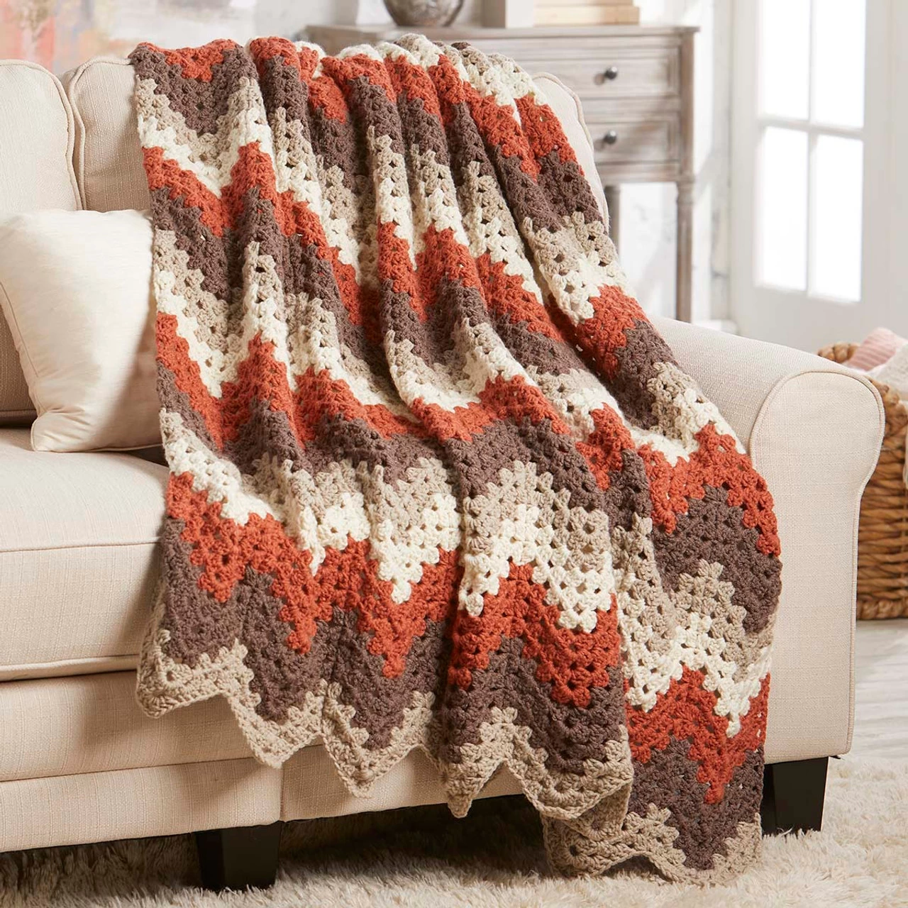 Premier® Premier Cassia Ripple Afghan Crochet Kit
