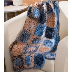Premier® Premier Puzzle Pieces Blanket Crochet Kit