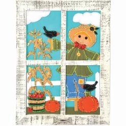 Felt Street Happy Harvest Window Wall Hanging Felt & Sequin Kit