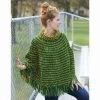Herrschners Team Pride Poncho Crochet Kit