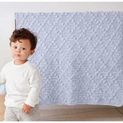 Bernat Diamond Bobble Blanket Crochet Kit