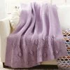 Herrschners Spring Blossom Knit Afghan Kit