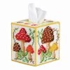 Herrschners Mushroom Tissue Box Plastic Canvas Kit