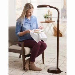 Herrschners LED Craft Floor Standing Lamp Light