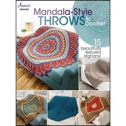 Annie's Mandala-Style Throws To Crochet Book