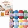 Ultimate Crochet Nursery Book & Worsted Baby Yarn Pack
