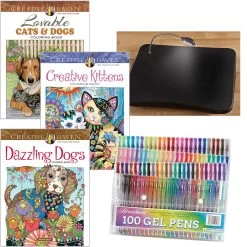 Dover Pet Lovers Coloring Essentials Bundle Coloring Book