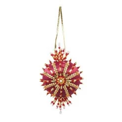 Herrschners Burgundy Princess Ornament Kit