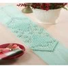 Herrschners Frosty Trees Table Runner Kit Macrame