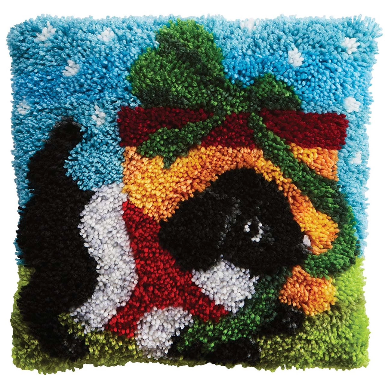 Herrschners Playful Puppy Latch Hook Kit