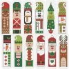 Herrschners North Pole Characters Bookmarks Counted Cross-Stitch Kit
