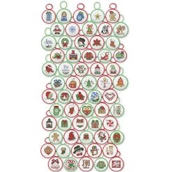 Herrschners Traditional Holiday Charm Set Counted Cross-Stitch