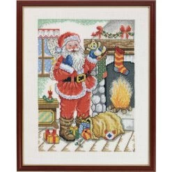 Eva Rosenstand Santa's Delivery Counted Cross-Stitch Kit