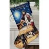 Dimensions Holy Night Stocking Counted Cross-Stitch Kit