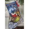 Dimensions Santa's Flight Stocking Counted Cross-Stitch Kit