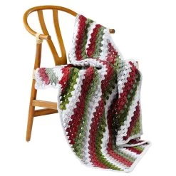 Premier® Premier Diagonal Granny Stripe Throw Crochet Kit