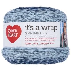 Red Heart It's A Wrap Sprinkles-Bag Of 3 Yarn Pack