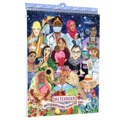 Eeboo International Women's Day Sketchbook